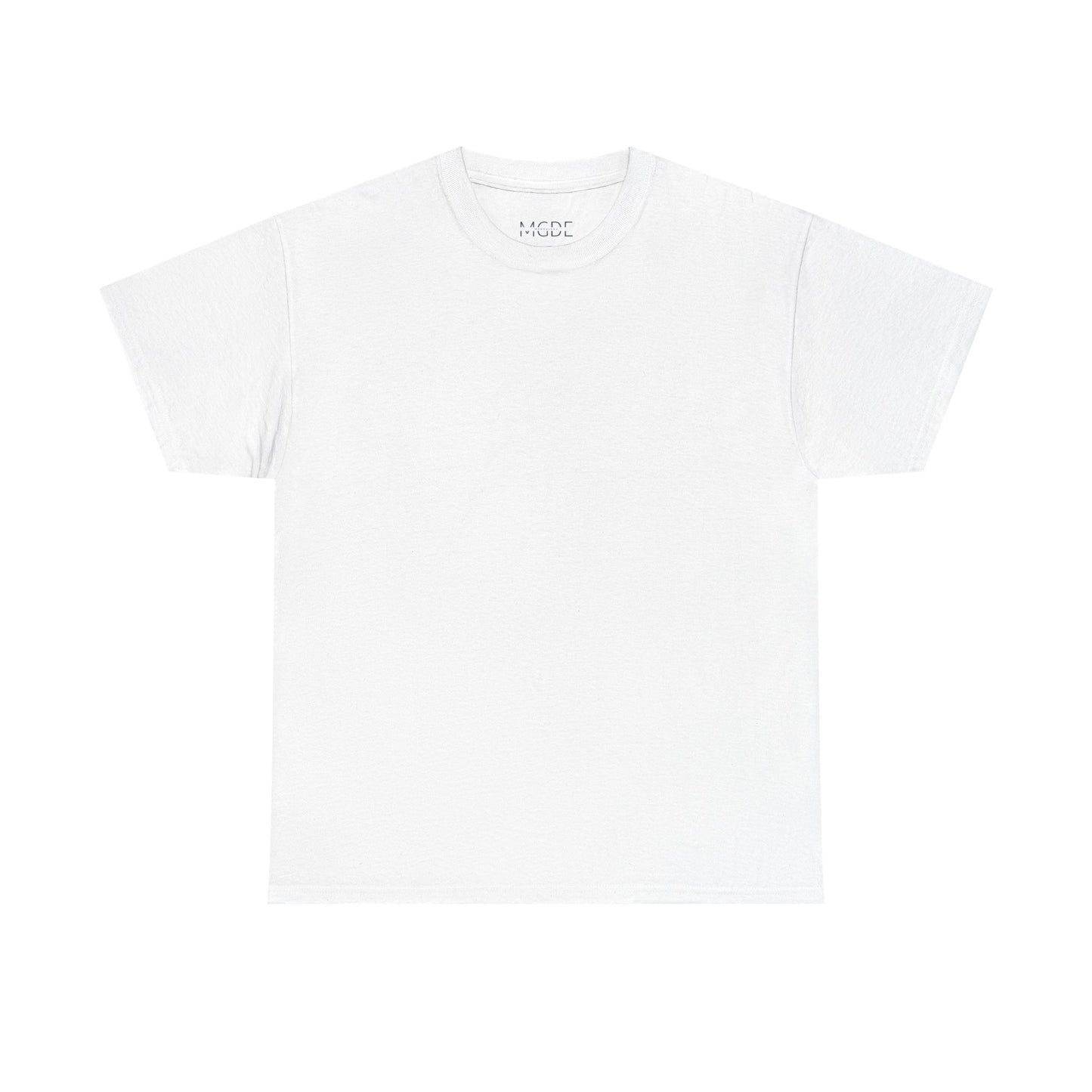 God is real and alive, stick with me now. Plain White Tee