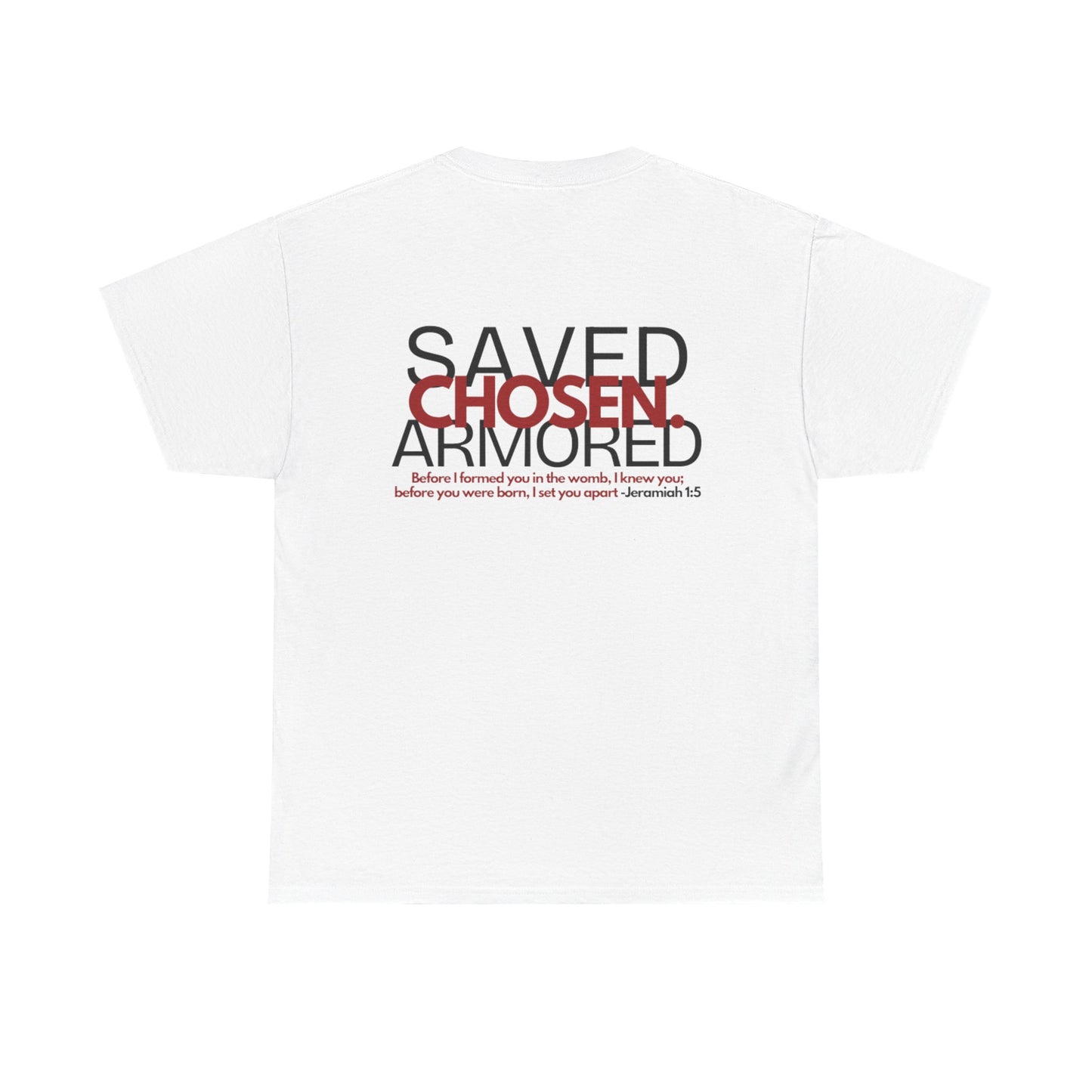 Saved Chosen. Armored Men's T-Shirt