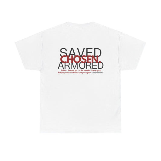 Saved Chosen. Armored Men's T-Shirt